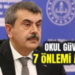 Yusuf tekin okullarda alınacak 24 guvenlık onlemını açıkladı